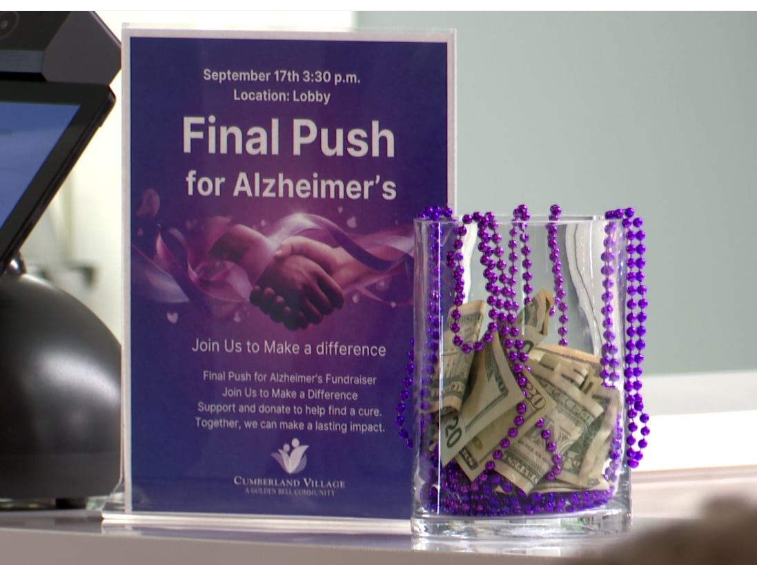 Cumberland Village Hosts ‘Purple Push Party’ for Alzheimer’s Awareness