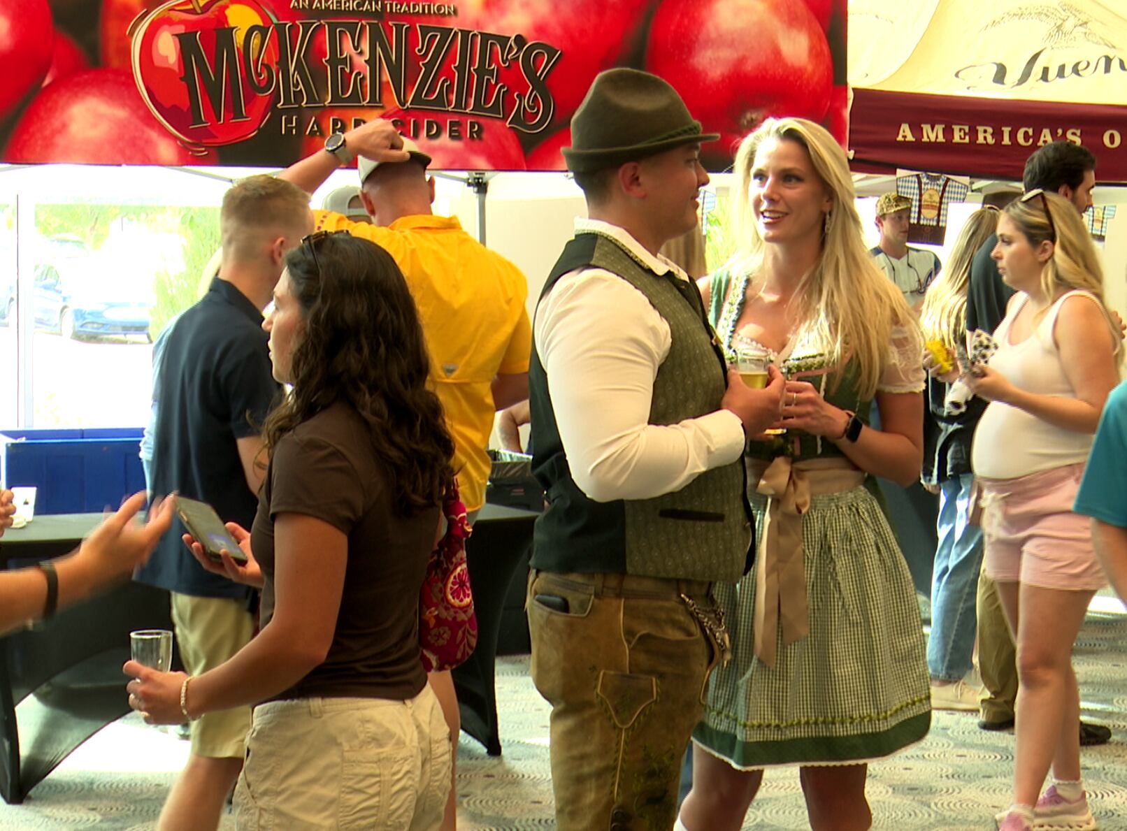 Oktoberfest Celebration Draws Crowds to Evans Market for Fall Kickoff