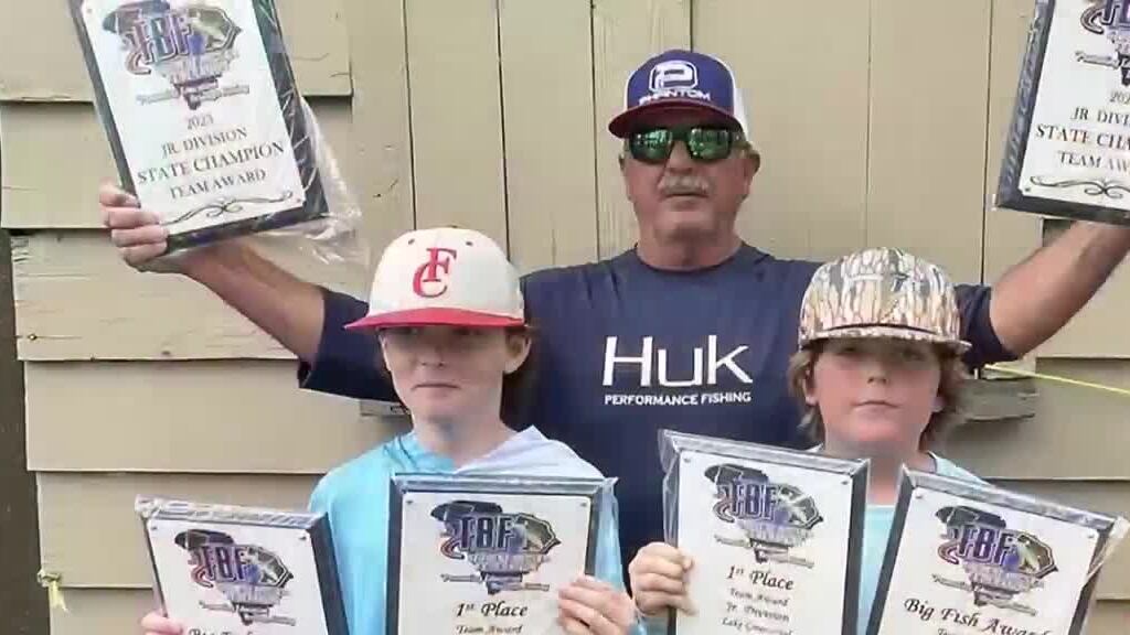 Braxton and Gage have been fishing together the past few years and have qualified for...
