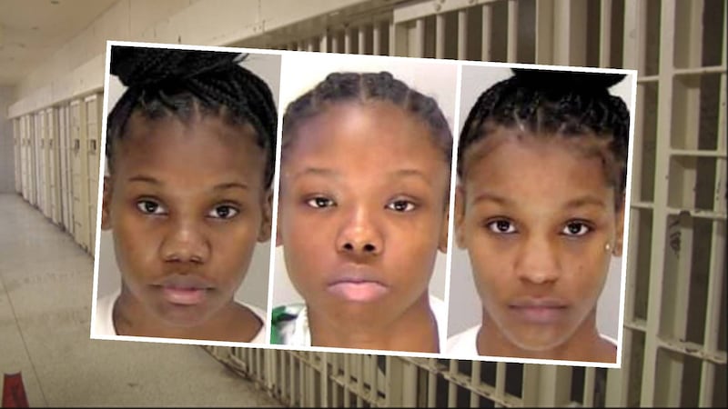 From left: Keandra Smith, Tumora Shantrice D’Antignac and Keyonce Zakhia Walker