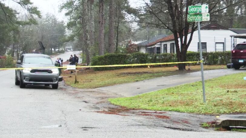 Shooting in Crosland Park on Feb. 12, 2025.