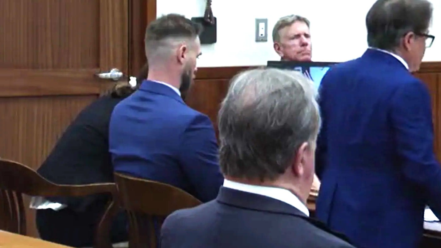 Brandon Keathley is charged with aggravated assault and aggravated assault on a police officer.