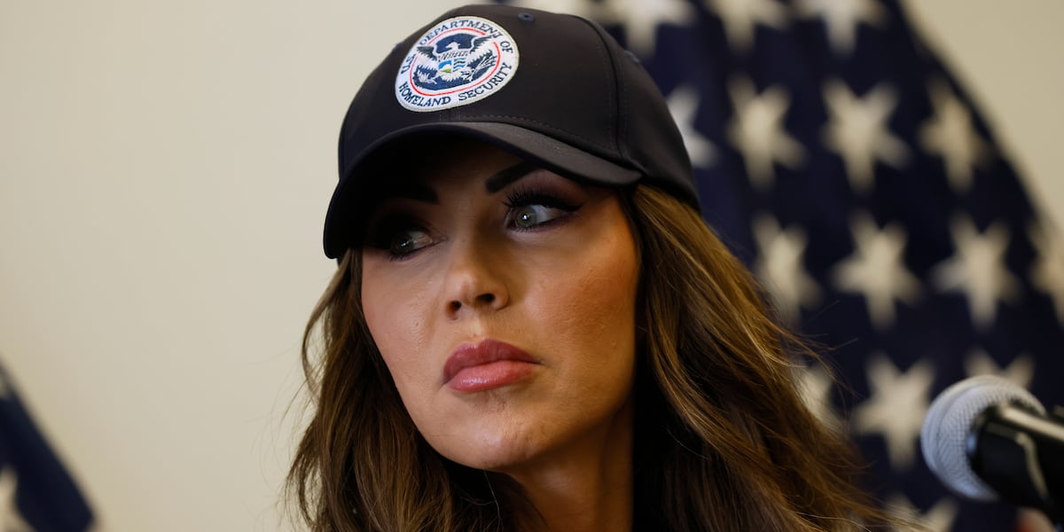Homeland Security Secretary Kristi Noem transported to hospital after allergic reaction