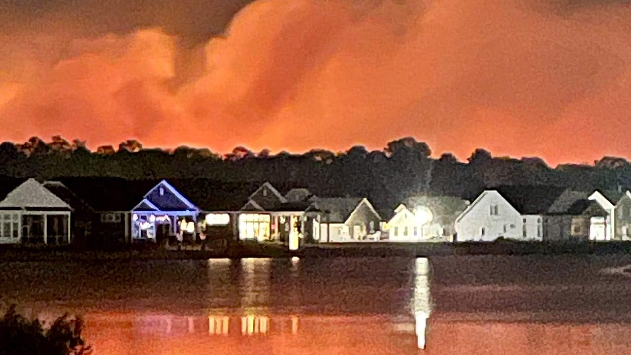 Crews have been battling a wildfire in the Carolina Forest area of Horry County that has...