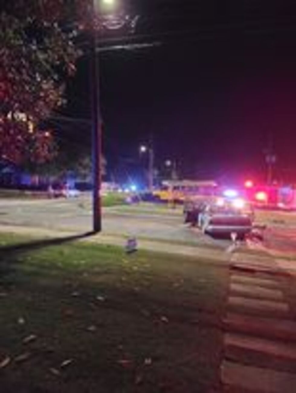 The aftermath of the late night fatal accident after Richmond County Deputies were pursuing...