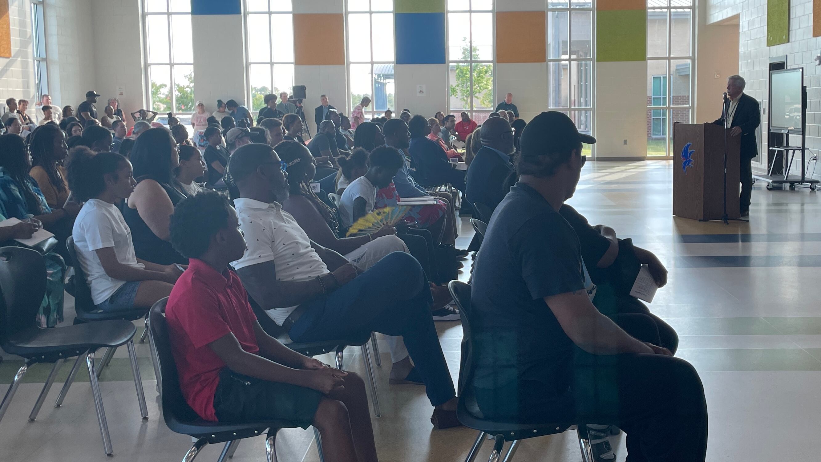 With Belair Middle School unfinished, meeting set for parents