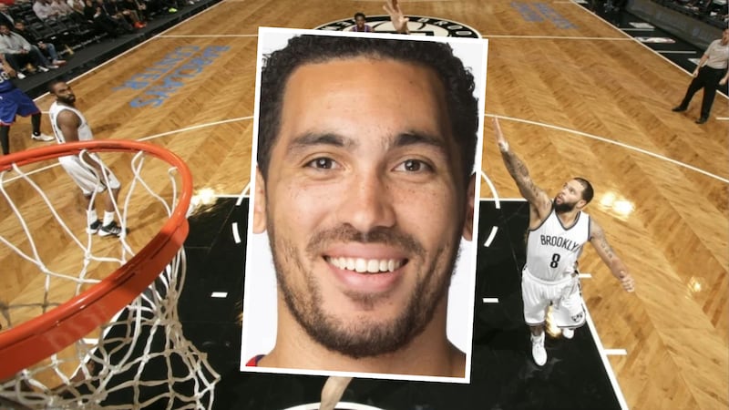 Drew Gordon, pictured in a Long Island Nets head shot.