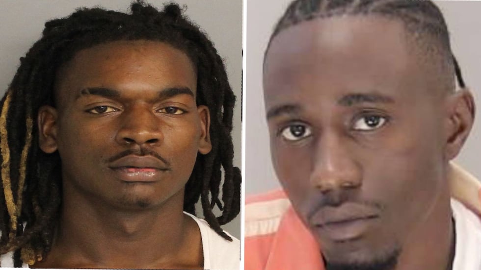 From left: D’Andre Tandy and Keyon Smiley