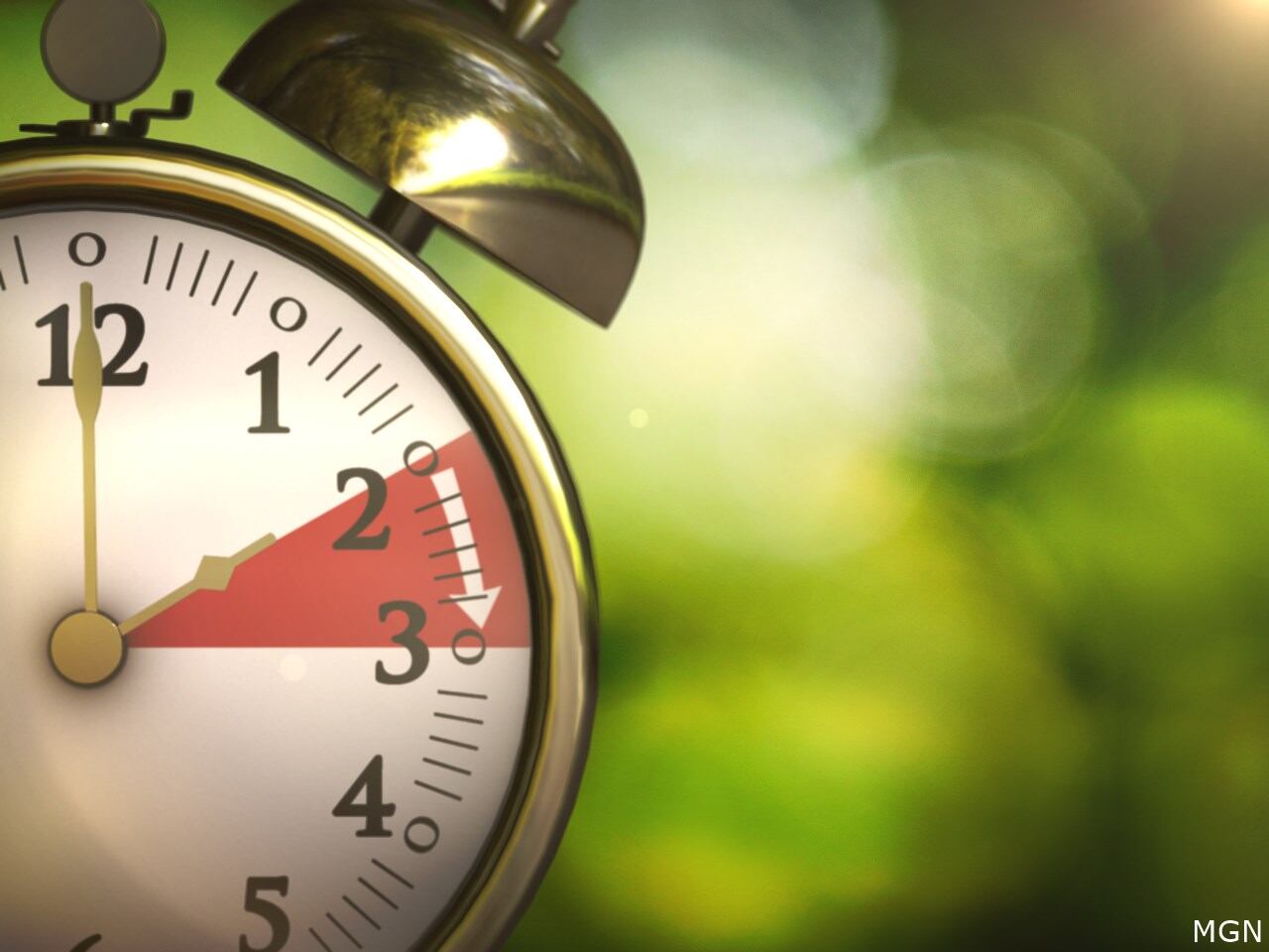 Daylight savings, spring forward