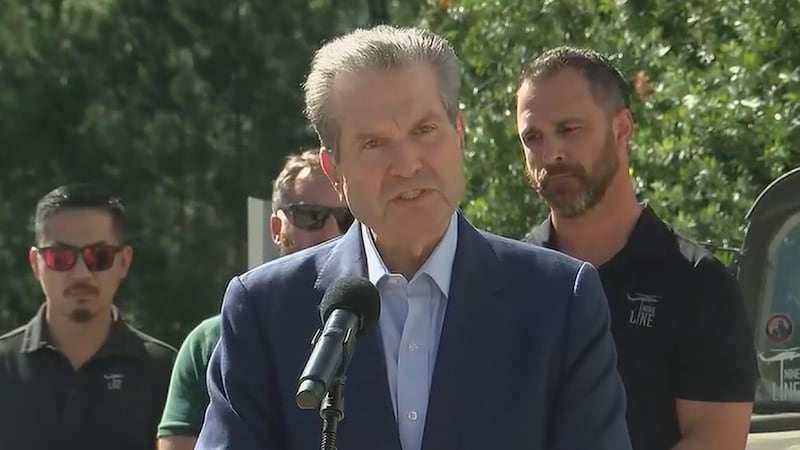 Georgia governor candidate Rick Jackson talks veteran health care in Savannah