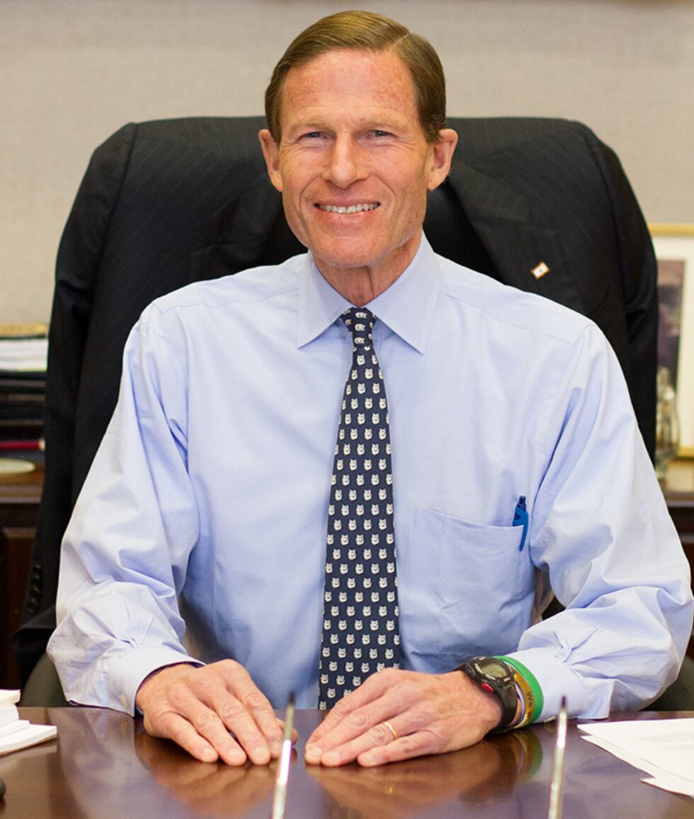Sen. Richard Blumenthal, a Connecticut Democrat, has raised questions about claims made by the...