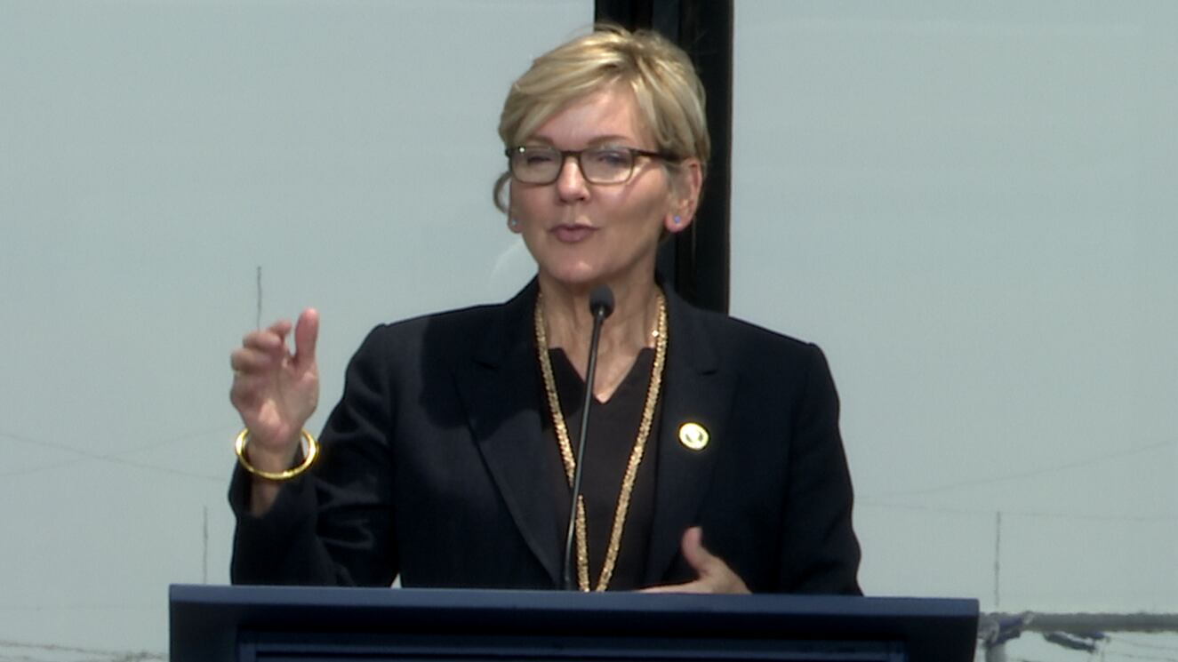 Jennifer Granholm at Plant Vogtle