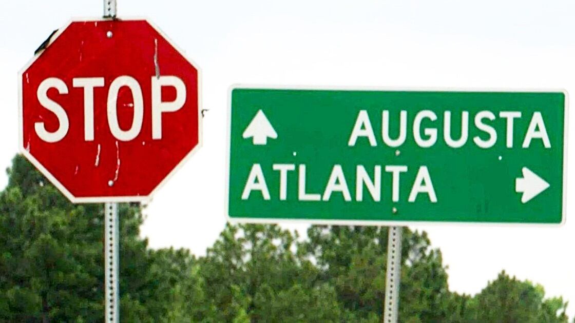 Appling-Harlem Road interchange