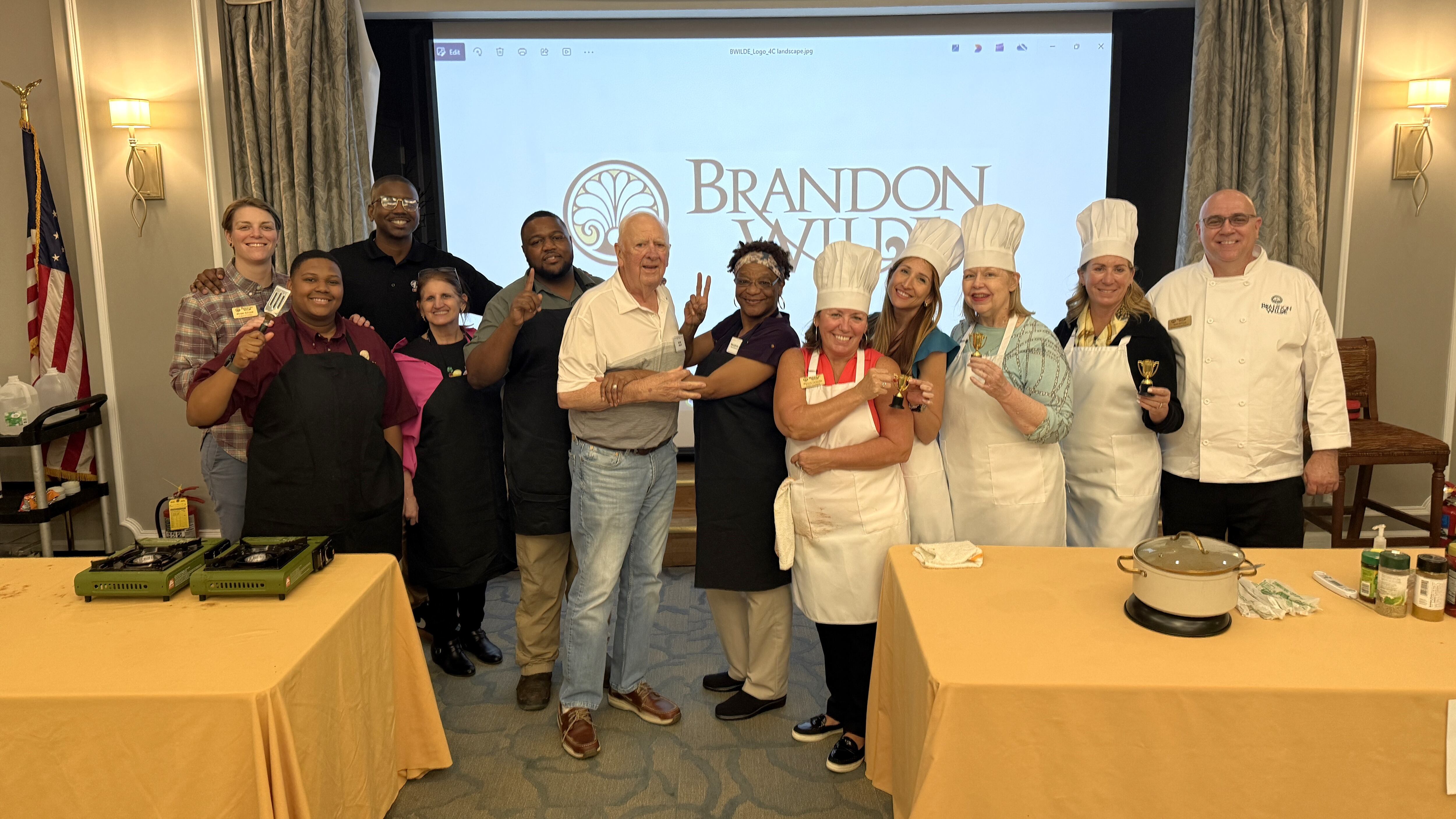 Inaugural ‘Iron Chef Competition’ at Brandon Wilde Retirement Community
