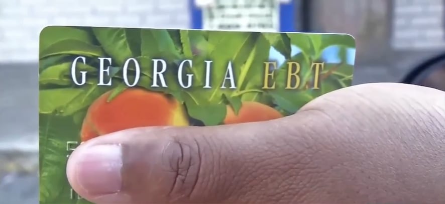 Some Georgia families are struggling to put food on the table as they wait to receive their...