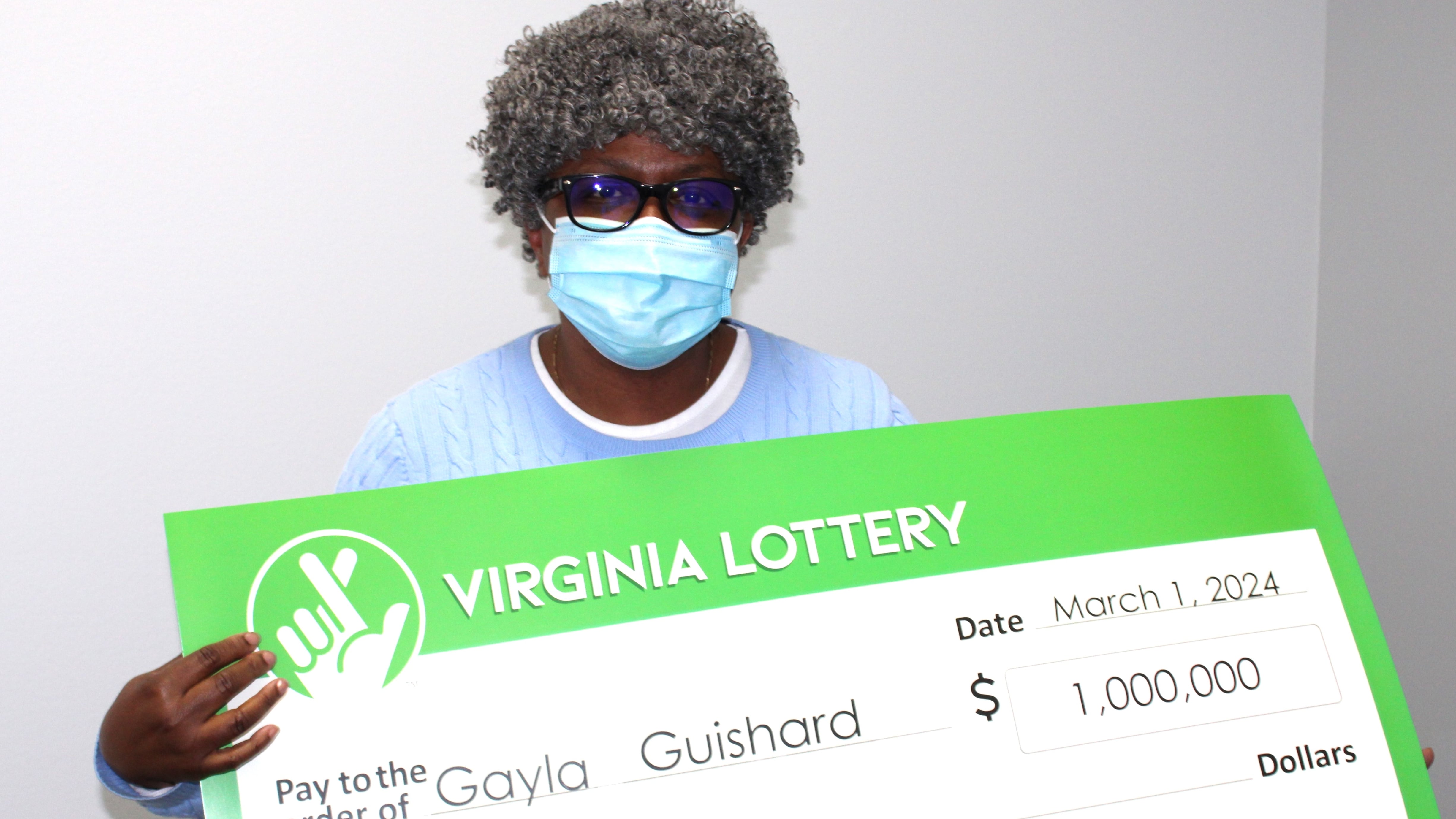 Gayla Guishard chose to take home the one-time cash option of $571,000 before taxes.