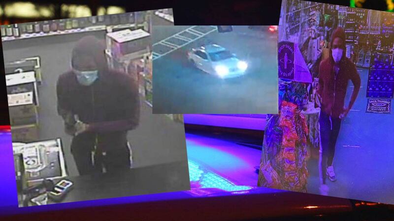 Deputies are looking for a suspect that committed two armed robberies in the same night in...