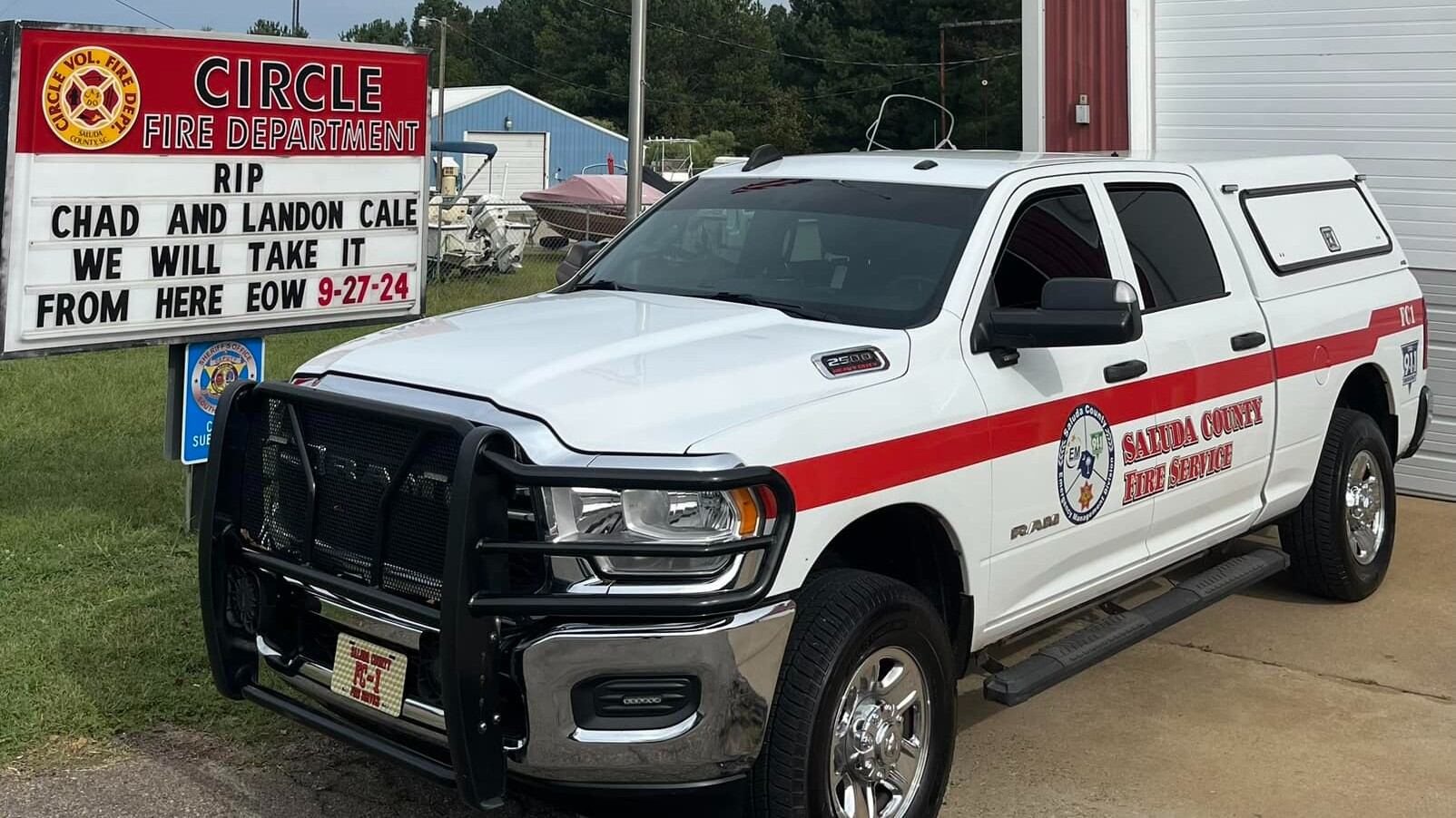 The Circle Fire Department in Saluda County is mourning two firefighters who died in Hurricane...