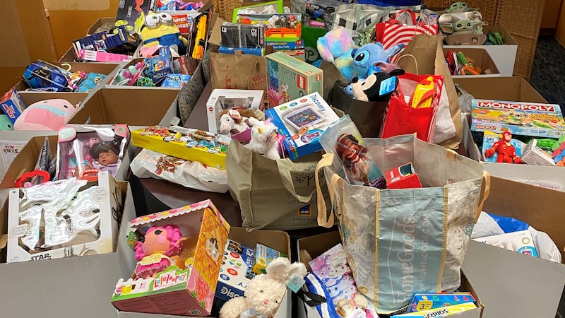 The center collects and donates toys to give to the patients at CHOG in honor of the month of...