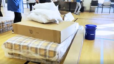 Aiken YMCA delivers beds to kids