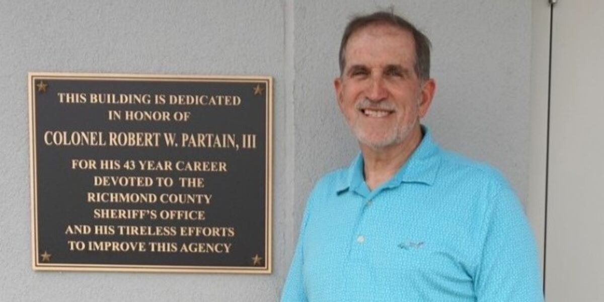 Patrick Partain Retired Col. Robert Partain has died, Richmond County sheriff says