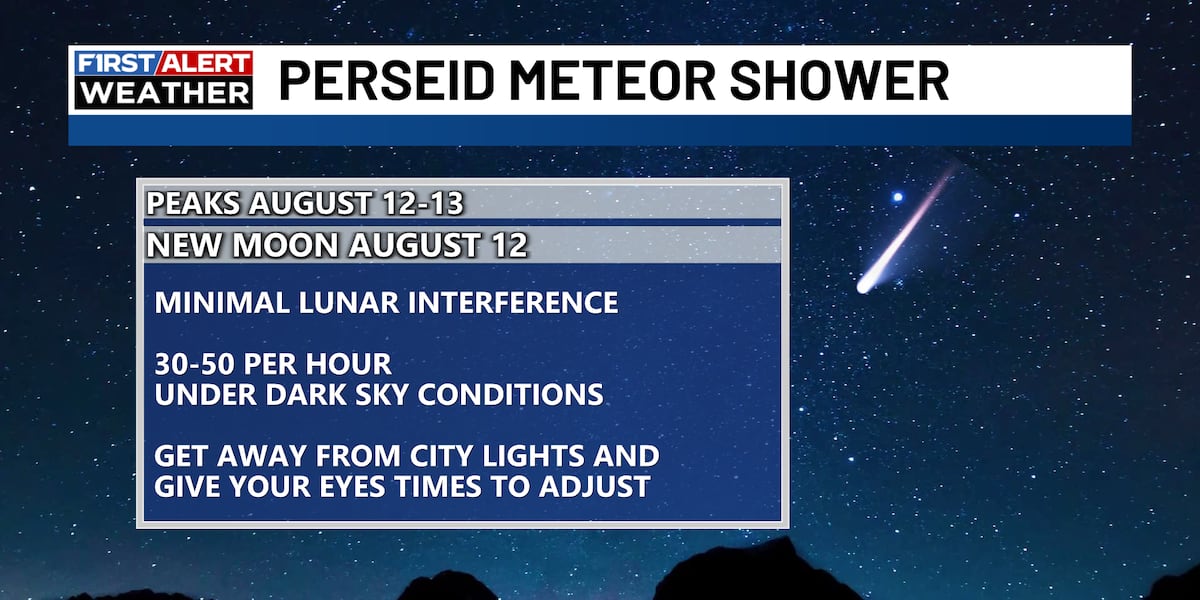 Perseid meteor shower peaks soon — here's how to see it