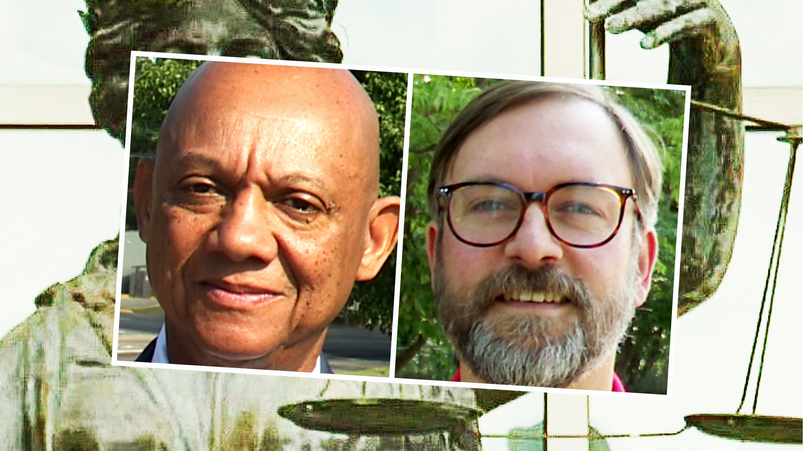 From left: Charles Lyons and Matt Matson