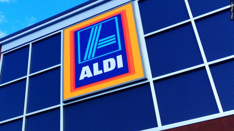 FILE: Aldi is lowering prices on about a third of the products it regularly stocks.