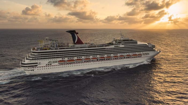 The Carnival Sunshine returns to Charleston Monday morning.