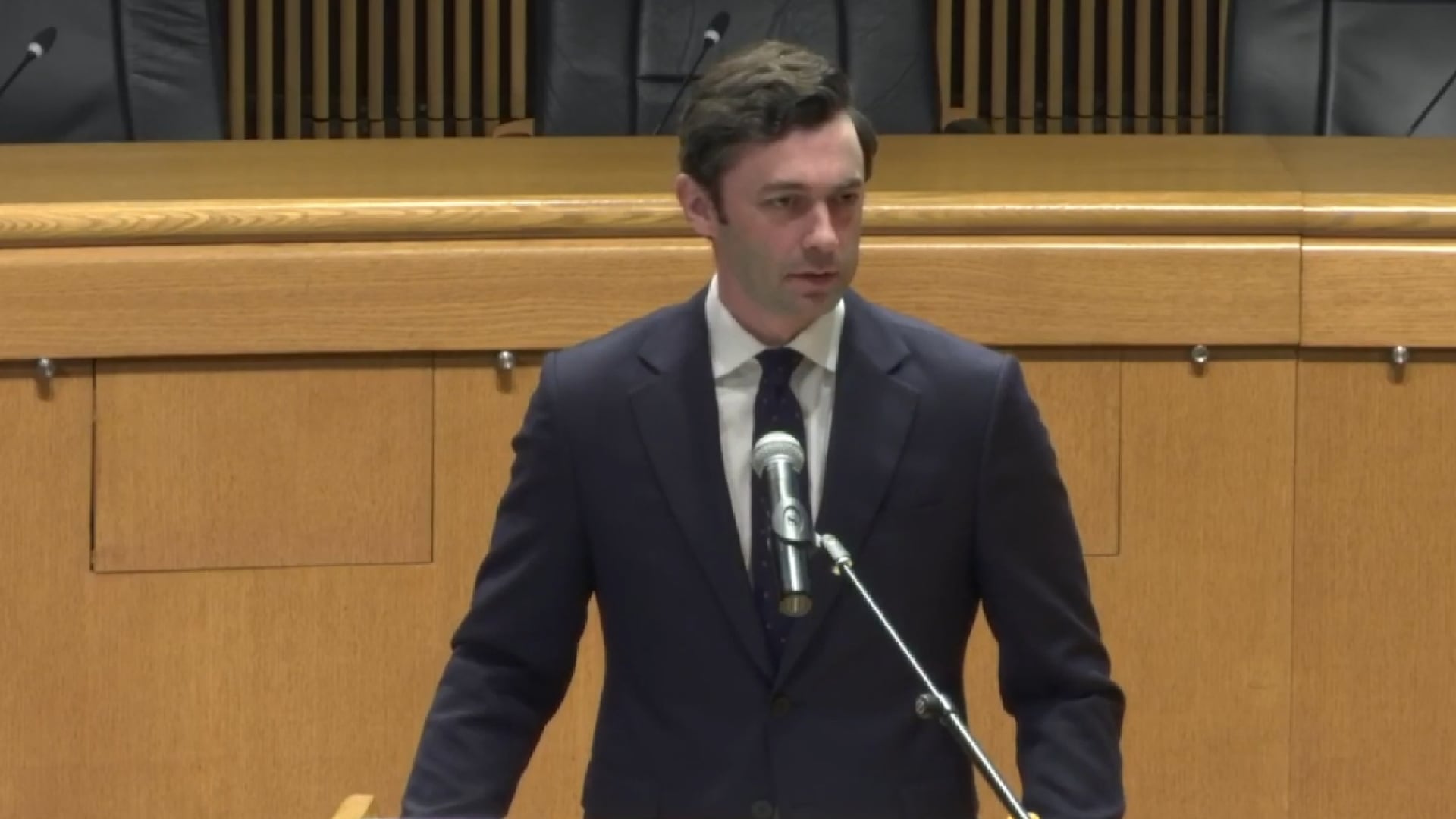 Senator Jon Ossoff honored fallen military heroes Monday during Gwinnett County’s Annual...