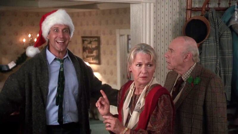 "Christmas Vacation" is the most popular Christmas movie in 40 states, according to a new...
