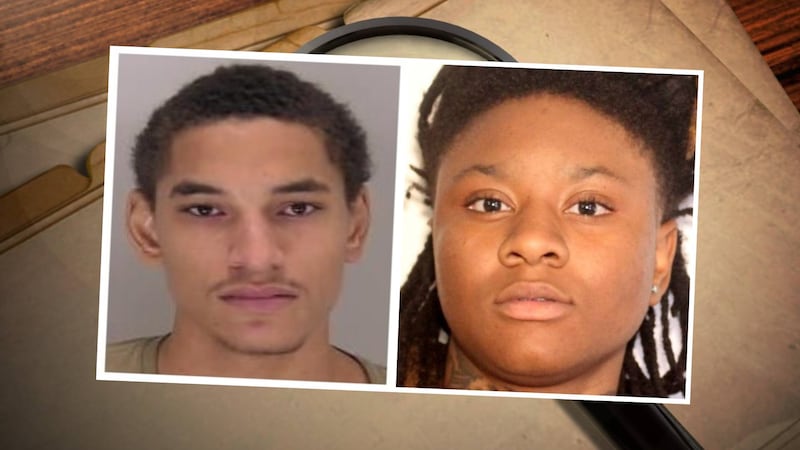 From left: Cameron Keivon Dixon and T’Kaiyah Trenele Wilkerson