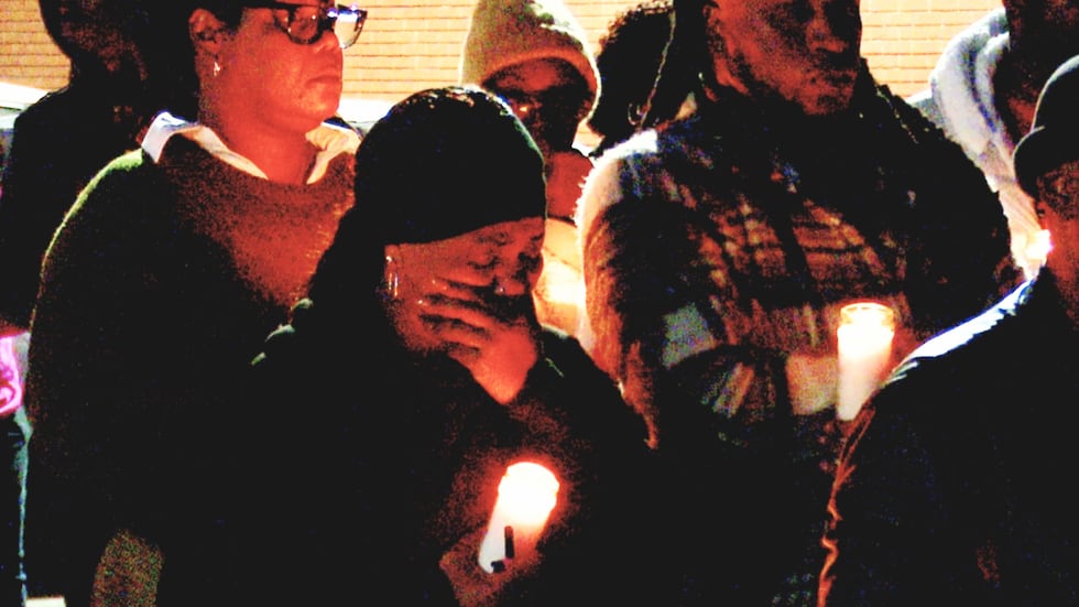 Candle lighting for Demon Parrish
