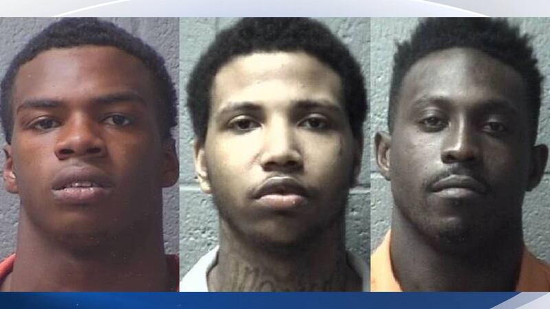 From left: Steve Rolley, Curtis Green and Leroy Bowers