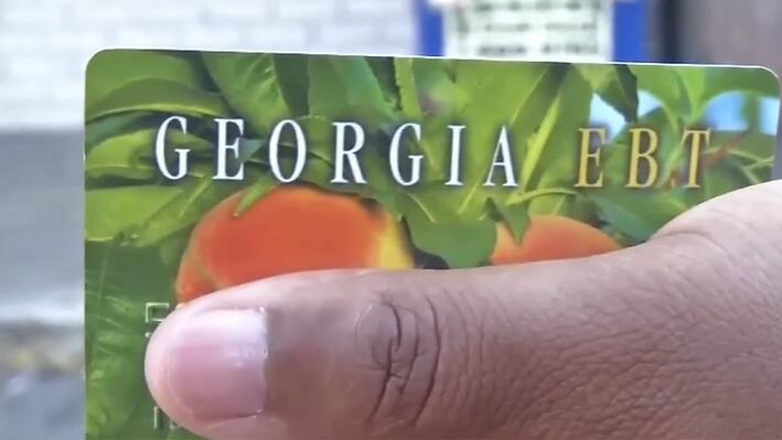 Some Georgia families are struggling to put food on the table as they wait to receive their...