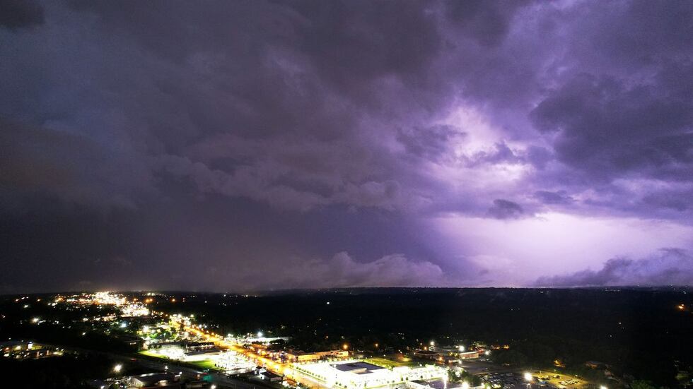 Storms blew through the Augusta area on the evening of June 22, 2023.