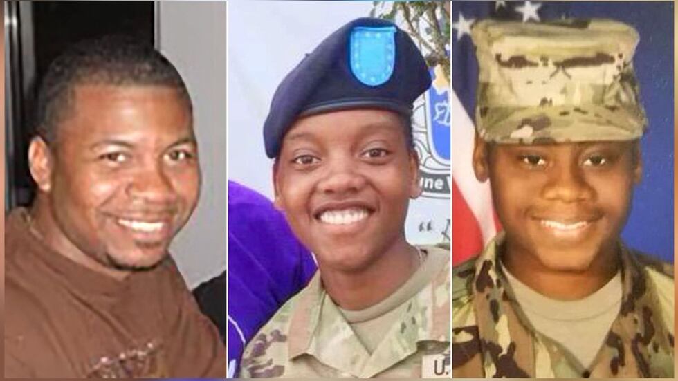 The Pentagon identified those killed in the attack as Sgt. William Jerome Rivers, 46, of...