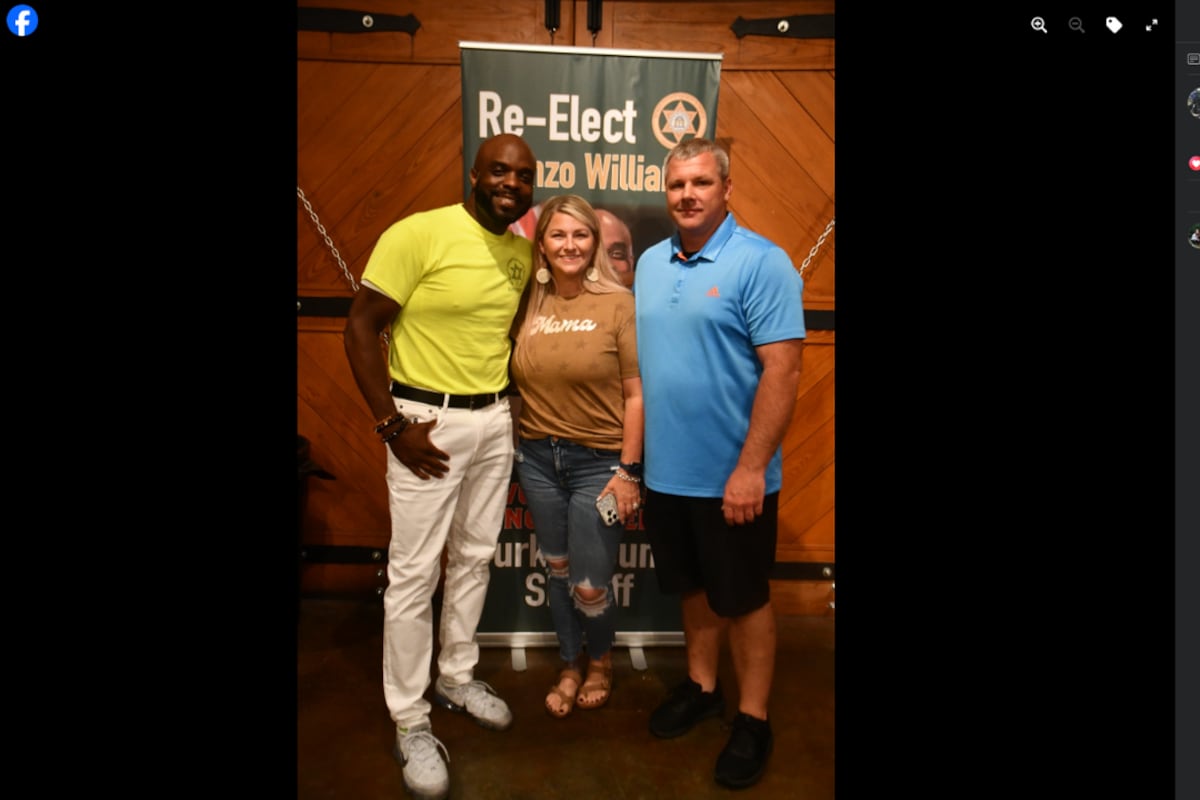 Photos of Burke County sheriff, Andy McCafferty