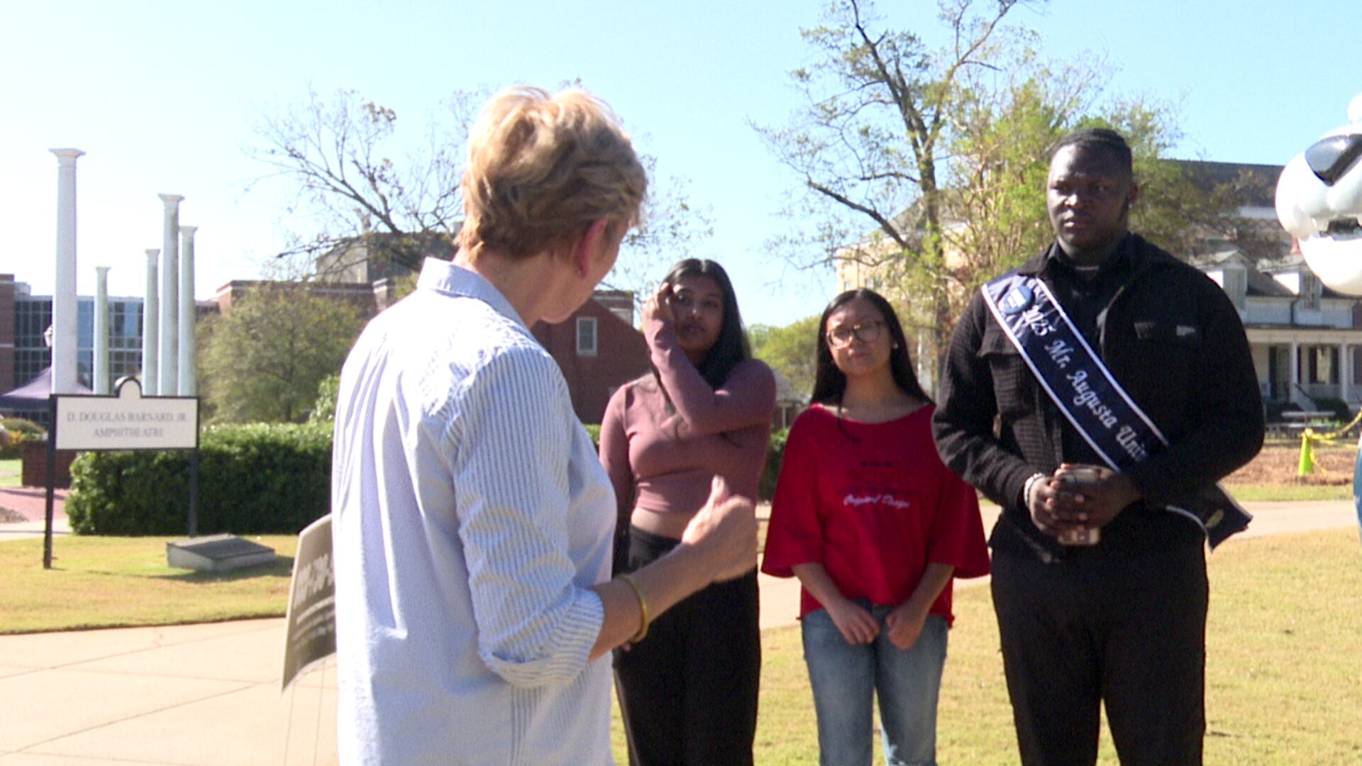 Jennifer Granholm visits AU