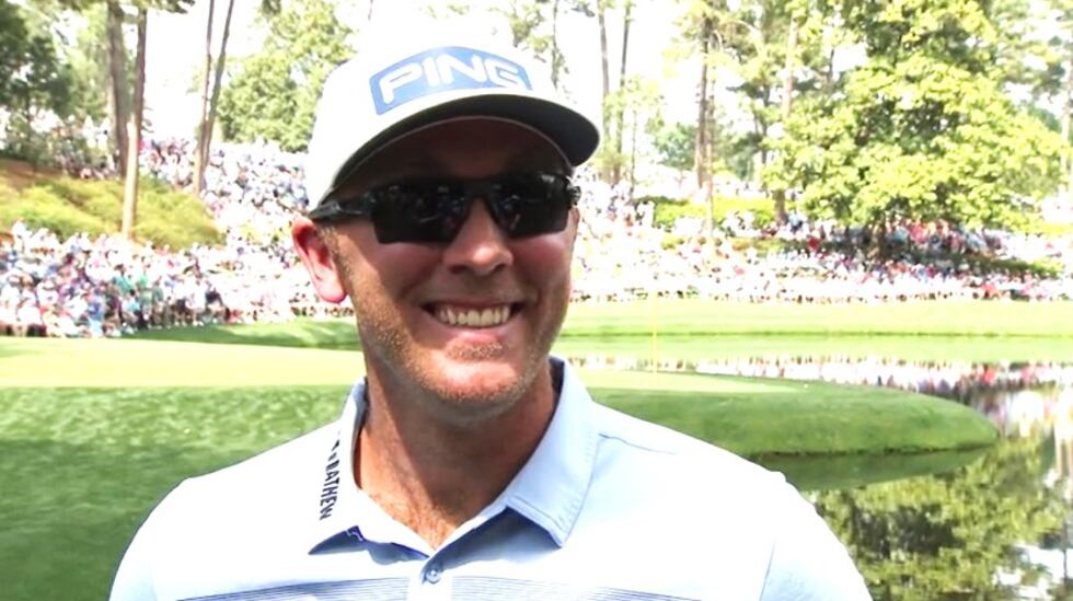 Seamus Power shot two holes in one in the Par 3 Contest.