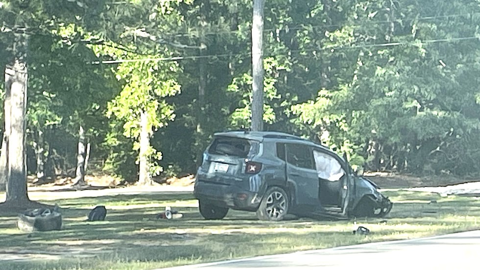 Car flips causing unknown injuries in North Augusta