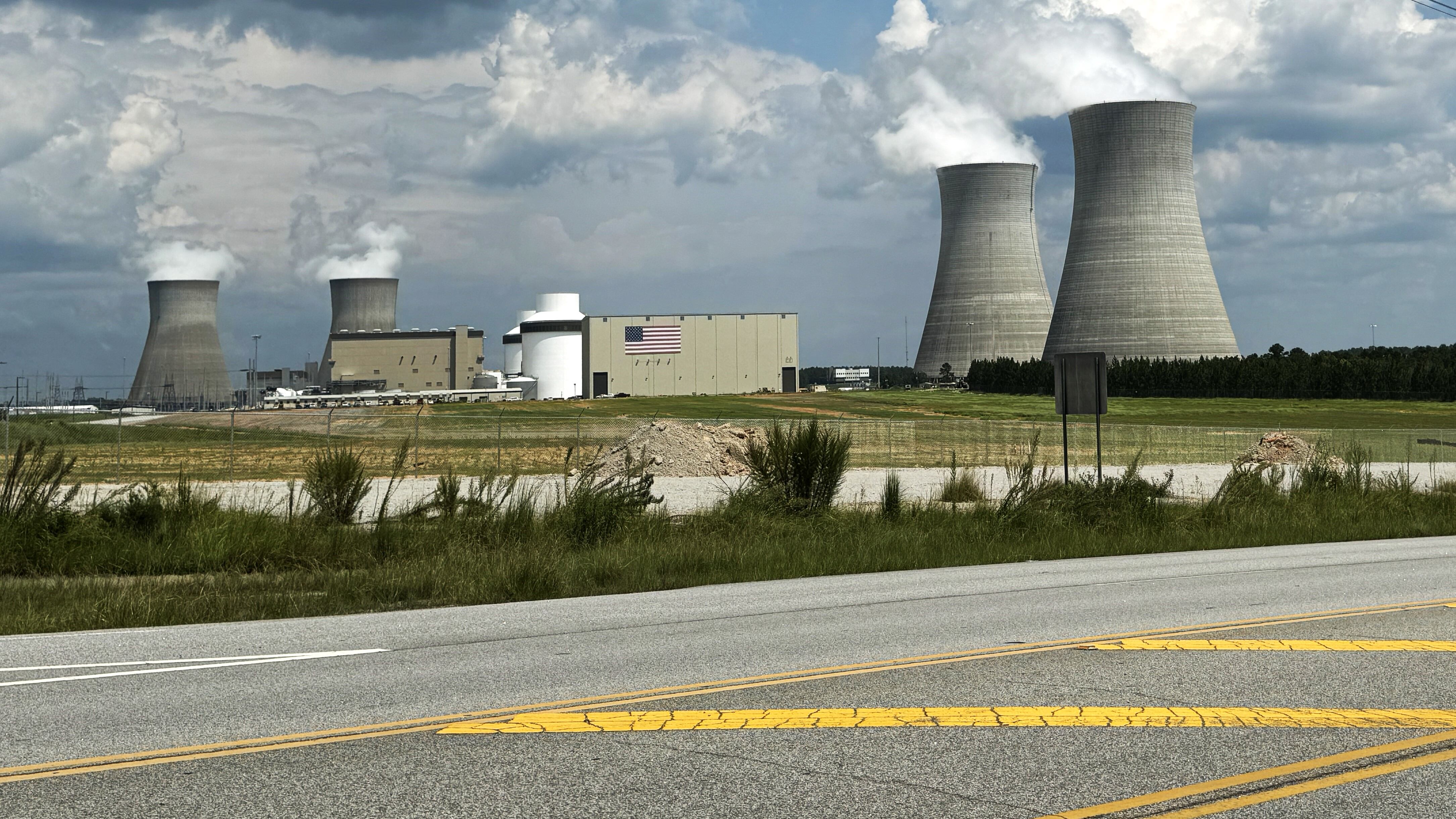 Plant Vogtle on Aug. 13, 2024.