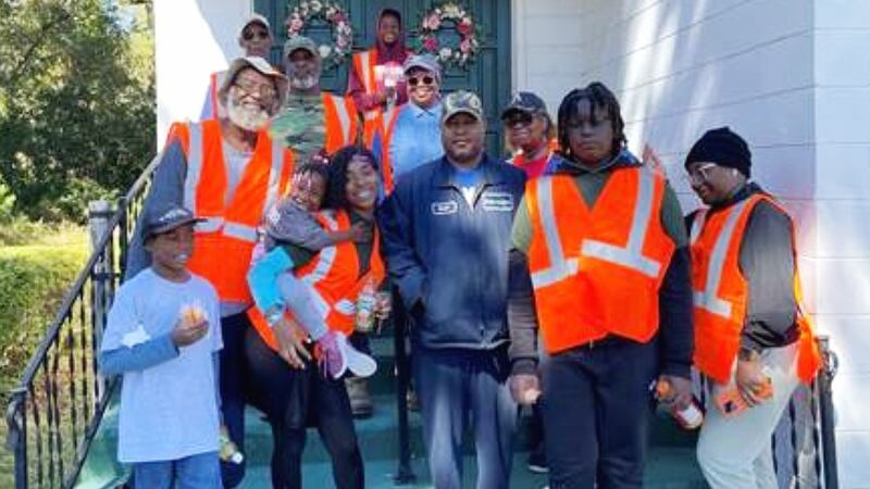 Cleanup effort was spearheaded by Bamberg County Council member Larry Haynes, Keep Bamberg...