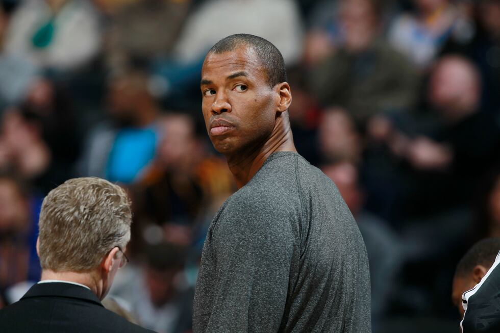 Jason Collins saat bermain untuk Brooklyn Nets
