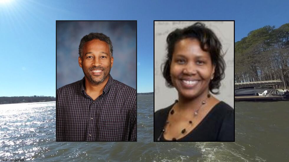 Gary Jones, left, and Joycelyn Wilson