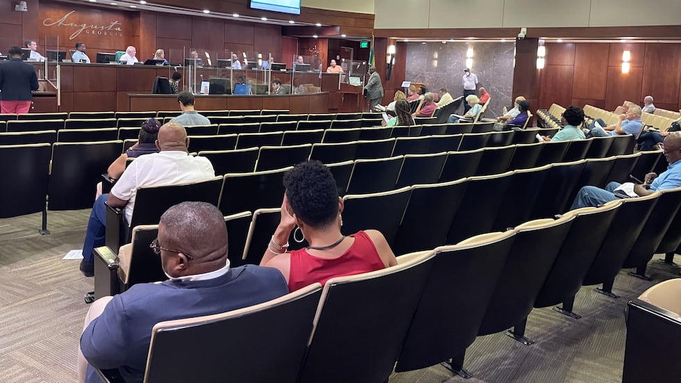 The public got a chance to weigh in on a plan for renaming the Augusta Riverwalk.