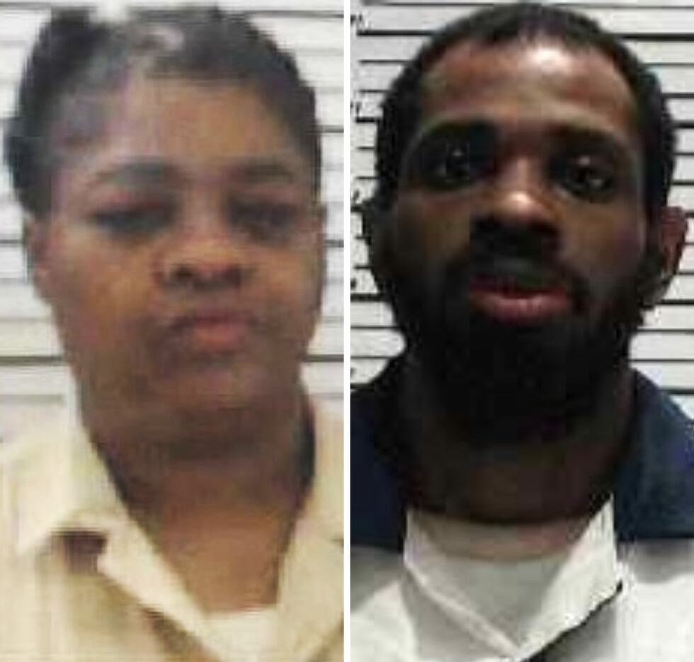 From left: Leslie Harris and Ricquavious Tarver