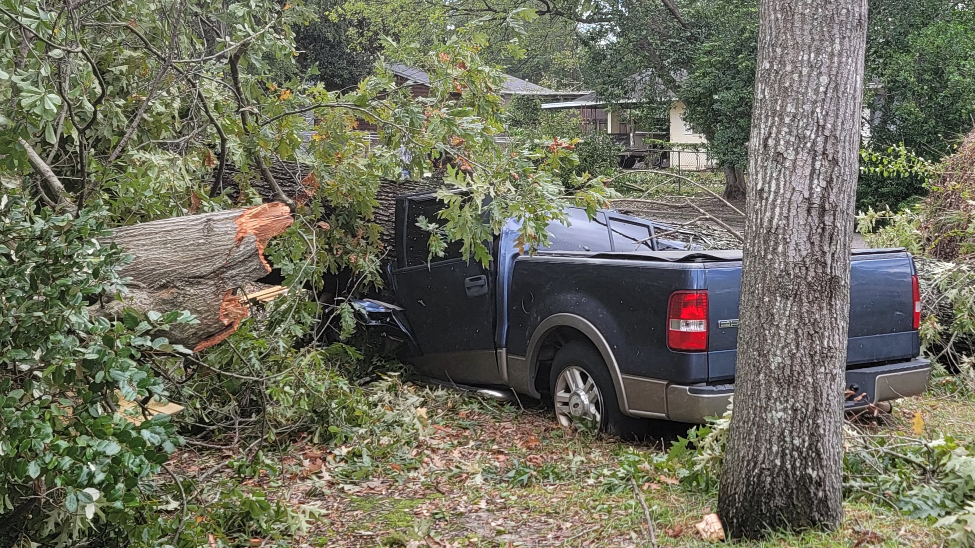 Augusta storm damage from Hurricane Helene.