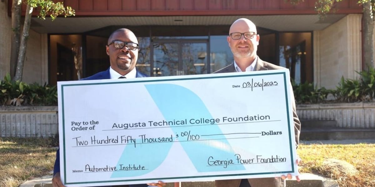 Georgia Power awards 0K to support Augusta Tech’s Automotive Institute Georgia Power awards 0K to support Augusta Tech’s Automotive Institute
