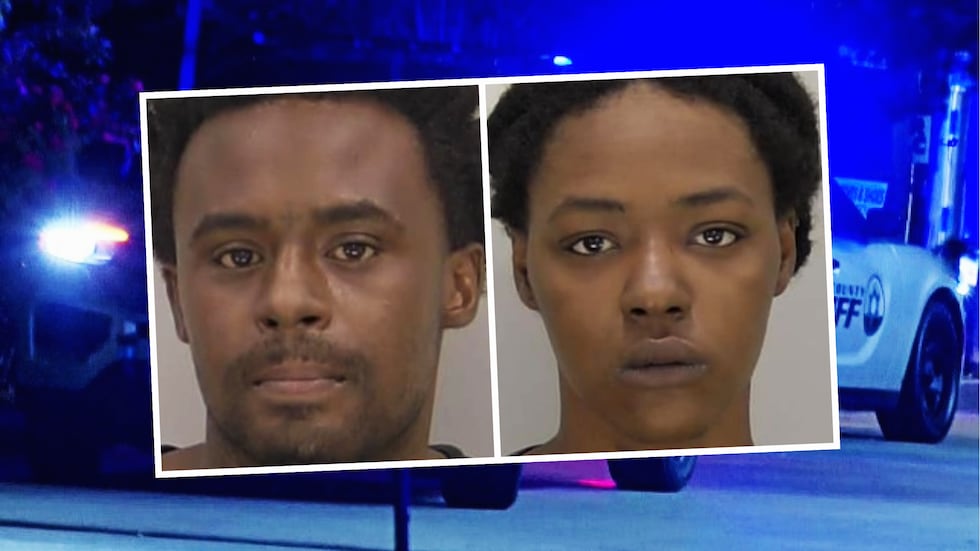From left: 26-year-old Quortez Campbell and 25-year-old Jessamyne Brown